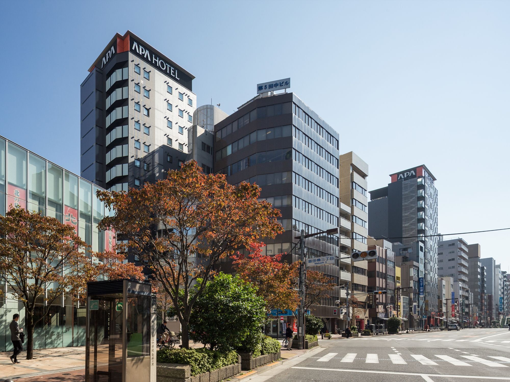 Apa Hotel Iidabashi Ekiminami Tokyo Exterior photo